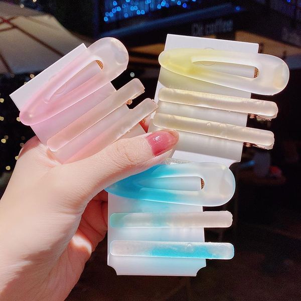 3pcs/set women girls gradient colors geometric hairpins hair clip barrette ornament fashion accessories clips & barrettes, Golden;silver
3pcs/set women girls gradient colors geometric hairpins hair clip barrette ornament fashion accessories clips & barrettes, Golden;silver