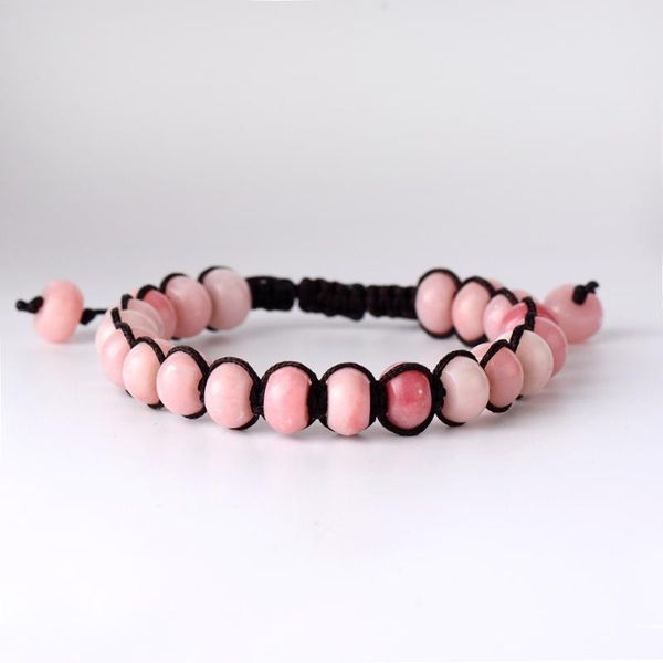 beaded, strands fashion bracelet for lovely women pink opal natural stone adjustable size pulseras birthday present and ceremony jewelry, Black
beaded, strands fashion bracelet for lovely women pink opal natural stone adjustable size pulseras birthday present and ceremony jewelry, Black