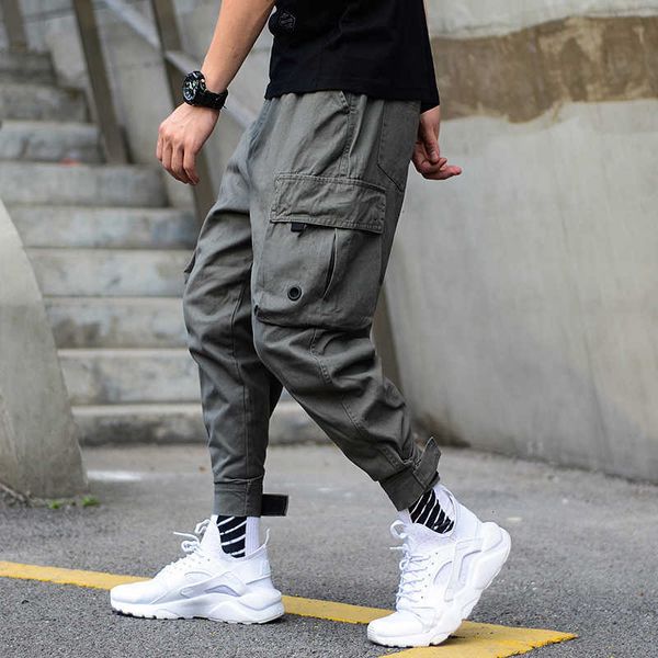 men's pants fashion streetwear casual men fit big pocket elastic waist ly designer hip hop joggers 9sbm, Black
men's pants fashion streetwear casual men fit big pocket elastic waist ly designer hip hop joggers 9sbm, Black