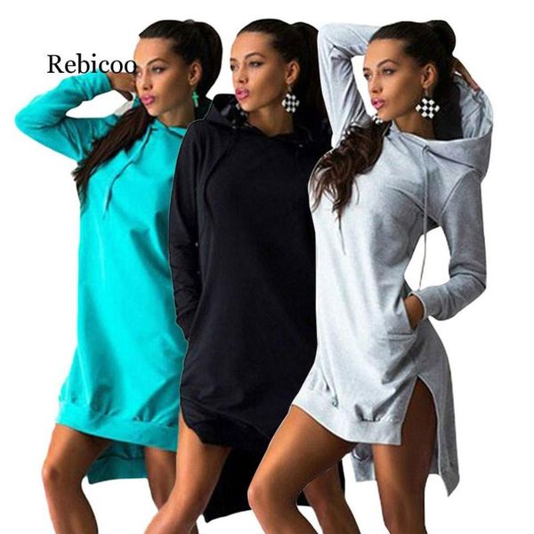 women slim hoodie dress 2021 autumn winter long sleeve casual hooded pockets sportwear female fashion clothing dresses, Black;gray
women slim hoodie dress 2021 autumn winter long sleeve casual hooded pockets sportwear female fashion clothing dresses, Black;gray