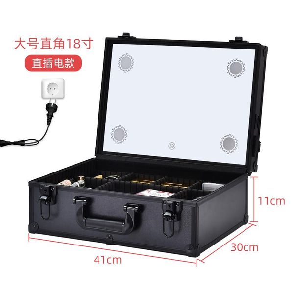 cosmetic bags & cases makeup case with mirr adjustable light make up bag travel portable large capacity storage box suitcase
cosmetic bags & cases makeup case with mirr adjustable light make up bag travel portable large capacity storage box suitcase