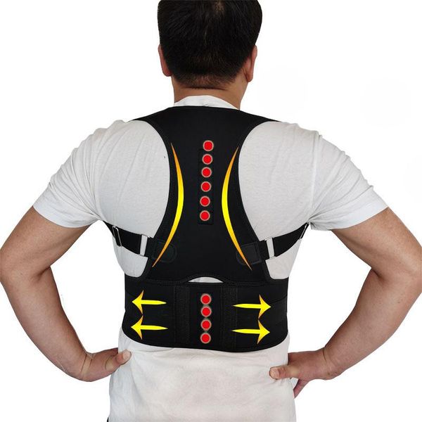 orthopedic magnetic therapy back support posture corrector belt shoulder corset straightener brace wrist, Black;red
orthopedic magnetic therapy back support posture corrector belt shoulder corset straightener brace wrist, Black;red