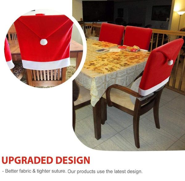 chair covers christmas dining slipcovers,10 pcs 23.6x19.6inch back santa hat for kitchen decoration
chair covers christmas dining slipcovers,10 pcs 23.6x19.6inch back santa hat for kitchen decoration