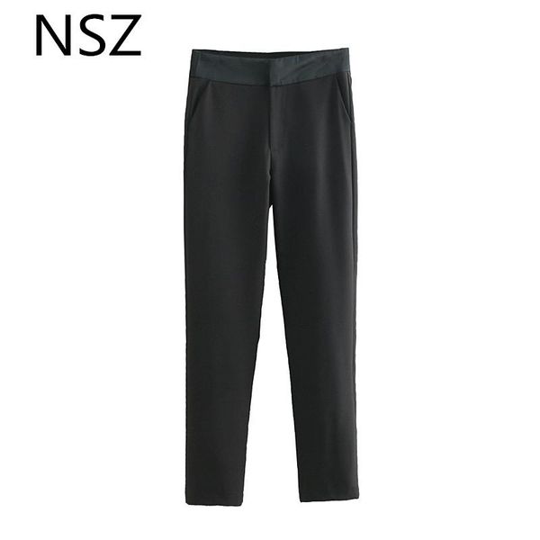 women's pants & capris women black pencil zipper design high waist with pockets trousers female casual pantalones, Black;white
women's pants & capris women black pencil zipper design high waist with pockets trousers female casual pantalones, Black;white