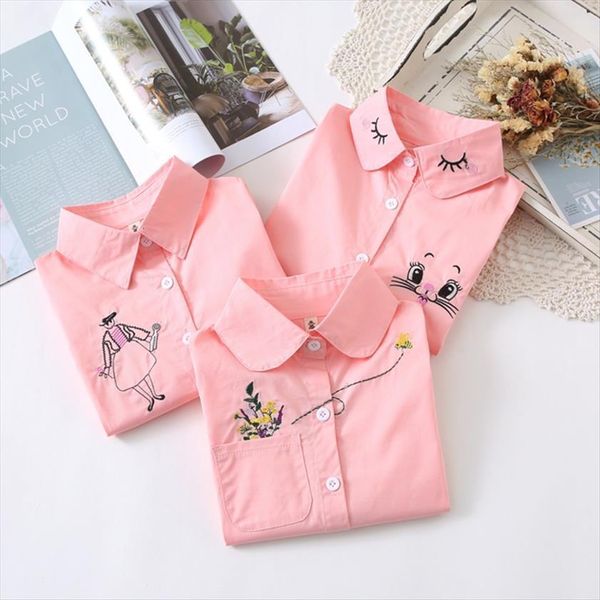 spring girls shirts pink cute long sleeves children white shirt cartoon cat baby girl blouse kids clothes 8 to 12, White;black
spring girls shirts pink cute long sleeves children white shirt cartoon cat baby girl blouse kids clothes 8 to 12, White;black