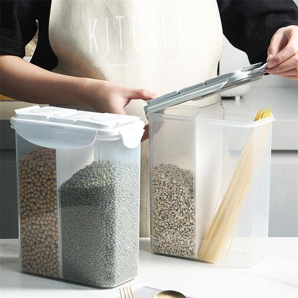 storage bottles & jars 2 grid transparent rice bucket kitchen grains pasta sealed tank insect-proof food fresh-keeping box dry goods organiz
storage bottles & jars 2 grid transparent rice bucket kitchen grains pasta sealed tank insect-proof food fresh-keeping box dry goods organiz