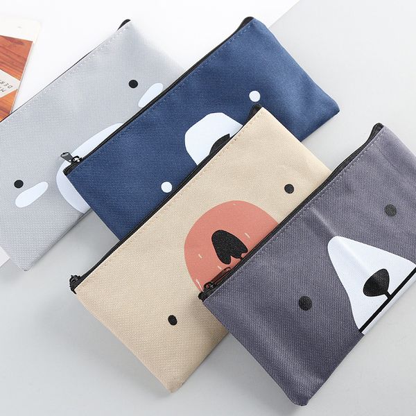 6pieces/lot 1pcs/sell kawaii animal pencil case cute charcoal grey little bear pattern school supplies stationery gift pencil box pencil bag
6pieces/lot 1pcs/sell kawaii animal pencil case cute charcoal grey little bear pattern school supplies stationery gift pencil box pencil bag