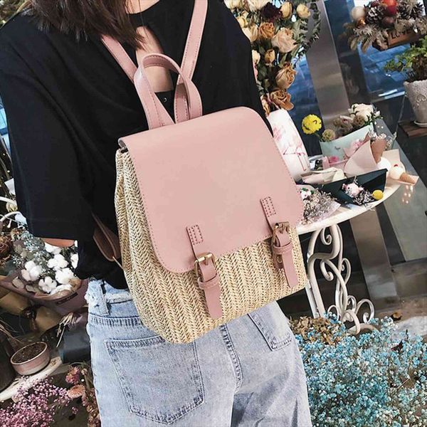 female straw backpack wicker beach bag school backpacks teeanger girl rattan backbag rucksack women lapw610
female straw backpack wicker beach bag school backpacks teeanger girl rattan backbag rucksack women lapw610