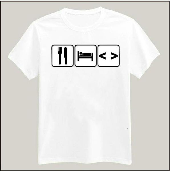 fashion eat sleep code print womens t shirt cotton casual tee big size hipster latest drop ship tz203 739, White
fashion eat sleep code print womens t shirt cotton casual tee big size hipster latest drop ship tz203 739, White