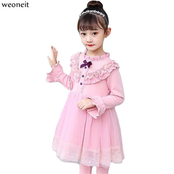 girl's dresses weoneit girls dress 2021 autumn winter long sleeve pink purple sweet design princess children clothing, Red;yellow
girl's dresses weoneit girls dress 2021 autumn winter long sleeve pink purple sweet design princess children clothing, Red;yellow