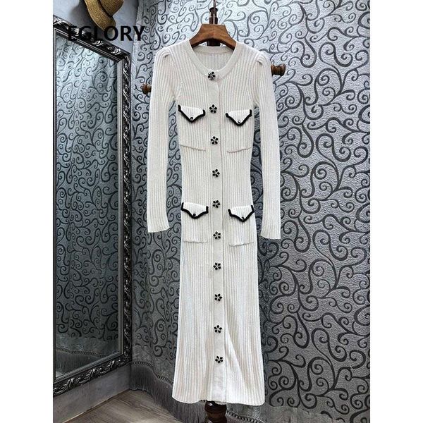 casual dresses est fashion long sweater dress 2021 autumn winter knitwear women twist wool knitting flower buttons deco, Black;gray
casual dresses est fashion long sweater dress 2021 autumn winter knitwear women twist wool knitting flower buttons deco, Black;gray