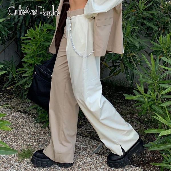 women's pants & capris streetwear patchwork casual straight women vintage korean high waist joggers harajuku sweatpants y2k cuteandpsyc, Black;white
women's pants & capris streetwear patchwork casual straight women vintage korean high waist joggers harajuku sweatpants y2k cuteandpsyc, Black;white