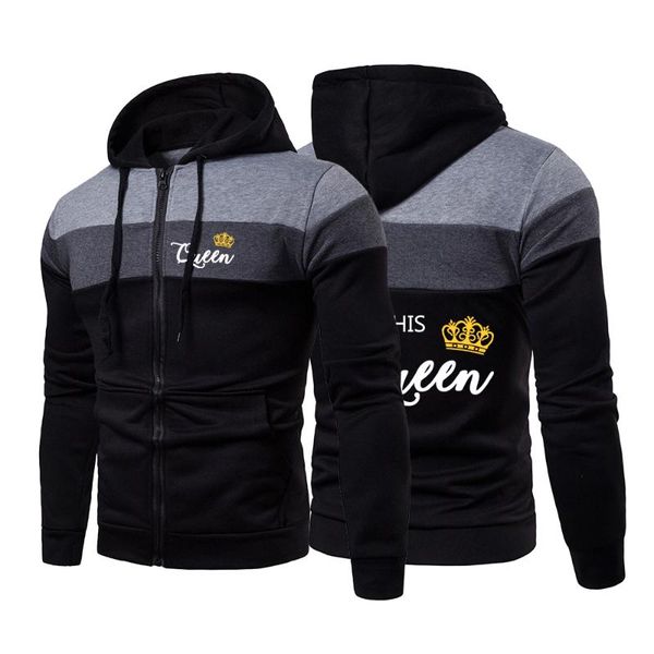 men's hoodies & sweatshirts 2021 funny couple mens autumn patchwork hooded sweatshirt clothing casual loose streetwear male fashi, Black
men's hoodies & sweatshirts 2021 funny couple mens autumn patchwork hooded sweatshirt clothing casual loose streetwear male fashi, Black