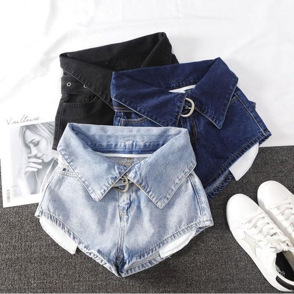 casual blue denim shorts women high waist buttons pockets slim fit 2021 summer beach streetwear jeans women's 
casual blue denim shorts women high waist buttons pockets slim fit 2021 summer beach streetwear jeans women's