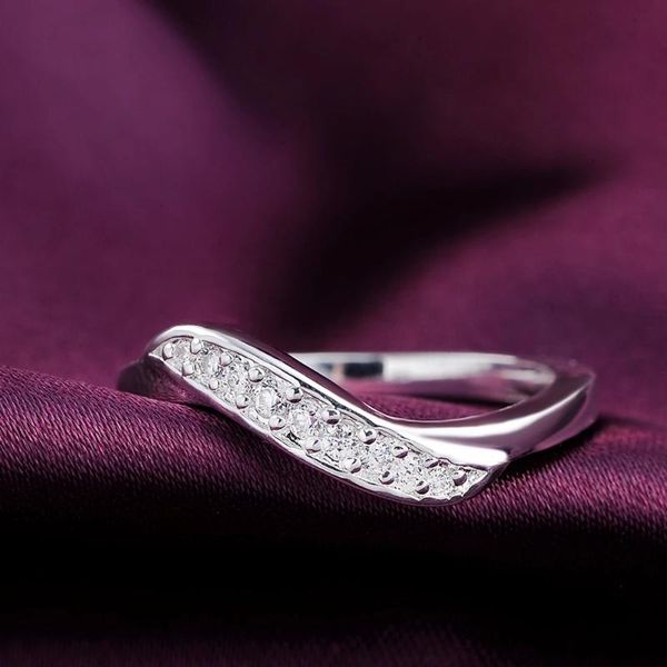 wedding rings 925 sterling silver irregular arc inlaid zircon classic ring ladies party engagement gift fashion jewelry, Slivery;golden
wedding rings 925 sterling silver irregular arc inlaid zircon classic ring ladies party engagement gift fashion jewelry, Slivery;golden