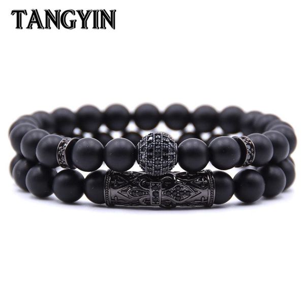 charm bracelets quality men set bracelet fashion homme jewelry 8mm natural stone gold silver micro-inlaid zircon cz ball beaded, Golden;silver
charm bracelets quality men set bracelet fashion homme jewelry 8mm natural stone gold silver micro-inlaid zircon cz ball beaded, Golden;silver
