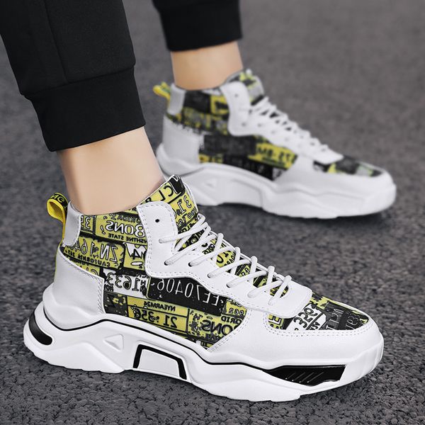 men fashion sneakers summer shoes outdoor breathable men sneakers thick bottom comfortable shoes trend graffiti board shoes men
men fashion sneakers summer shoes outdoor breathable men sneakers thick bottom comfortable shoes trend graffiti board shoes men