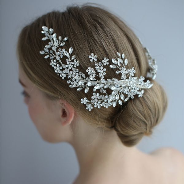 rhinestone headband bridal hair clips luxury headpieces women accessories tiara hair jewelry wedding hair accessories for bride, Silver
rhinestone headband bridal hair clips luxury headpieces women accessories tiara hair jewelry wedding hair accessories for bride, Silver