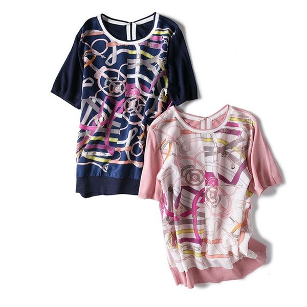 70% off outlet online pure silk spliced women fashion tshirt short sleeve tees oneck pink 2color /l retail mix bulk sale, White
70% off outlet online pure silk spliced women fashion tshirt short sleeve tees oneck pink 2color /l retail mix bulk sale, White