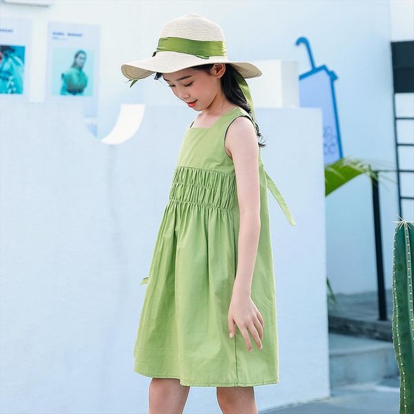 children summer clothing sleeveless princess girl dresses vest korean style cotton kids casual fashion, 9440, Red;yellow
children summer clothing sleeveless princess girl dresses vest korean style cotton kids casual fashion, 9440, Red;yellow
