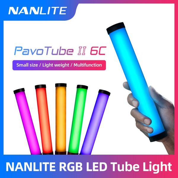 nanguang nanlite pavotube ii 6c led rgb light tube portable handheld pography lighting stick cct mode pos video soft flash heads
nanguang nanlite pavotube ii 6c led rgb light tube portable handheld pography lighting stick cct mode pos video soft flash heads