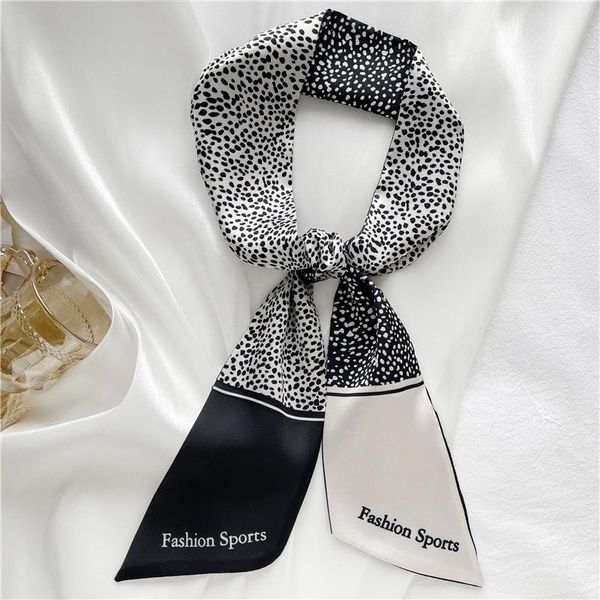 scarves &dolphin women spring wide ribbon 130x8cm balck white snow dot zebra long skinny scarf headbands neckerchief streamer choker, Blue;gray
scarves &dolphin women spring wide ribbon 130x8cm balck white snow dot zebra long skinny scarf headbands neckerchief streamer choker, Blue;gray