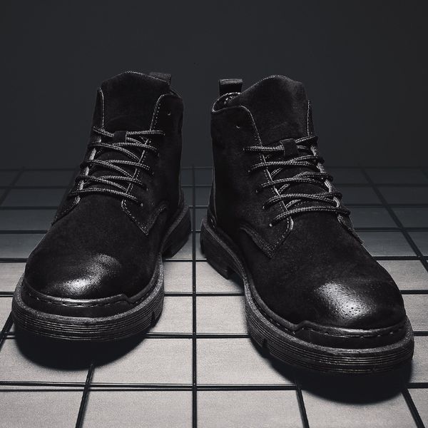 slippers martin mens high-work clothes mid-korean breathable trendy british style military boots 1 t8tv, Black
slippers martin mens high-work clothes mid-korean breathable trendy british style military boots 1 t8tv, Black