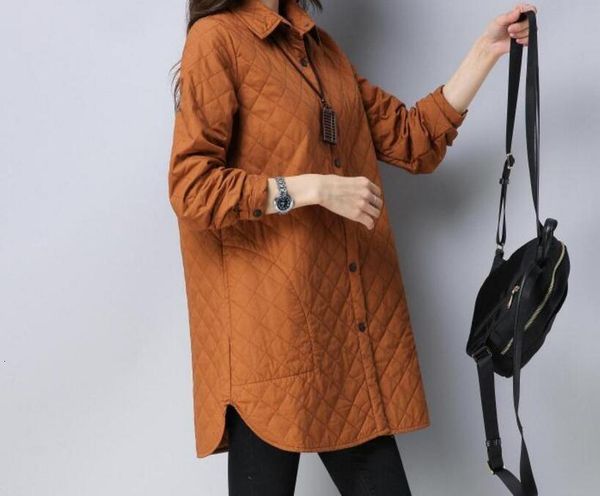 Women's Down & Parkas M-4XL / Spring Women Fashion Pure cotton extra thick thermal shirt loose and long sleeve coat RO29, Black
Women's Down & Parkas M-4XL / Spring Women Fashion Pure cotton extra thick thermal shirt loose and long sleeve coat RO29, Black