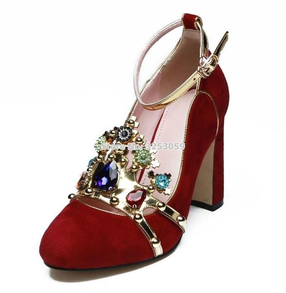 luxury red pink suede multi-color beaded chunky heel wedding shoes metallic gem bling crystal sequined dress pump, Black
luxury red pink suede multi-color beaded chunky heel wedding shoes metallic gem bling crystal sequined dress pump, Black