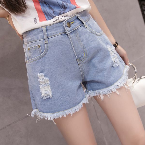 shorts denim shorts summer 2021 high waist large size loose korean version slim women's new wide leg pants, White;black
shorts denim shorts summer 2021 high waist large size loose korean version slim women's new wide leg pants, White;black