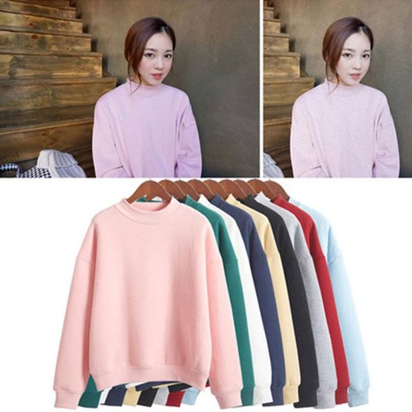 women's hoodies & sweatshirts 2021 autumn and winter padded cashmere sweater loose oversized pullover jacket., Black
women's hoodies & sweatshirts 2021 autumn and winter padded cashmere sweater loose oversized pullover jacket., Black