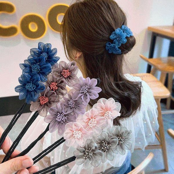 fashion wedding bridal pearl flower silk handmade hair pins blossom clips bride hairwear ties acces bun maker, Brown
fashion wedding bridal pearl flower silk handmade hair pins blossom clips bride hairwear ties acces bun maker, Brown