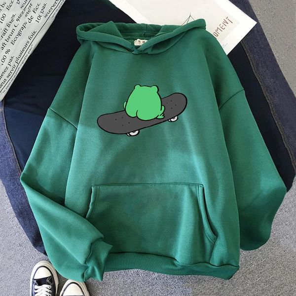 women's hoodies & sweatshirts kawaii skateboard frog sweatshirt oversized harajuku aesthetic hoodie women spring autumn casual plus si, Black
women's hoodies & sweatshirts kawaii skateboard frog sweatshirt oversized harajuku aesthetic hoodie women spring autumn casual plus si, Black