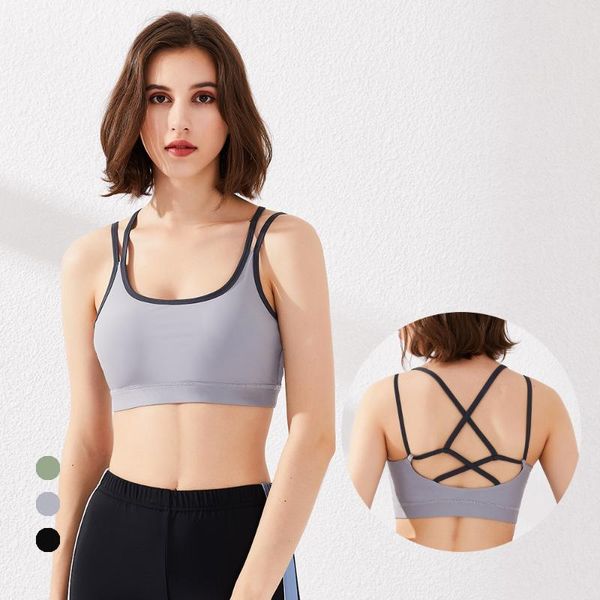 women bras breathable sports bra anti-sweat shockproof padded yoga athletic gym running fitness workout sport outfits, White;red
women bras breathable sports bra anti-sweat shockproof padded yoga athletic gym running fitness workout sport outfits, White;red