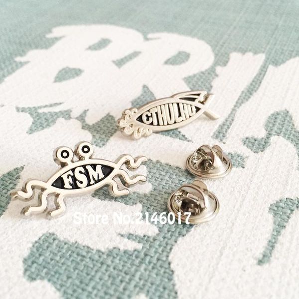pins, brooches 30mm length cute classic badges flying spaghetti monster fsm pins and brooch for cthulhu fish crab shape atheist enamel pin, Gray
pins, brooches 30mm length cute classic badges flying spaghetti monster fsm pins and brooch for cthulhu fish crab shape atheist enamel pin, Gray