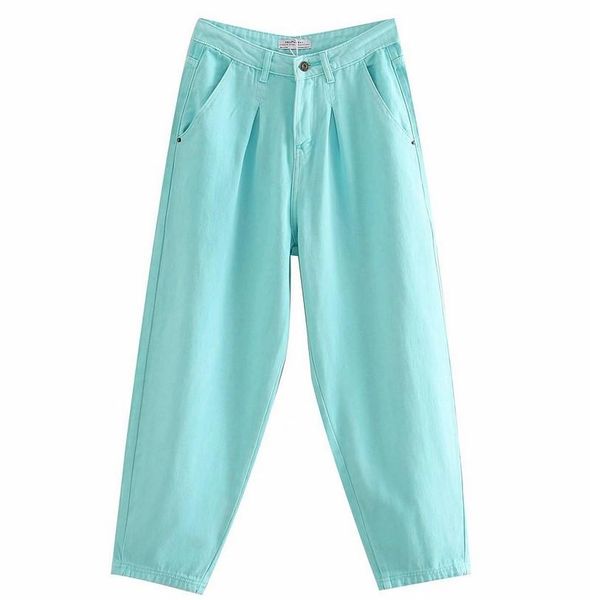 women's jeans catonatoz 2256 candy color female pants 2021 high waist harem trousers woman casual streetwear denim mom, Blue
women's jeans catonatoz 2256 candy color female pants 2021 high waist harem trousers woman casual streetwear denim mom, Blue