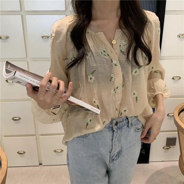women's blouses & shirts spring vintage print shirt female oversize women long sleeve girls blouse summer plus size femme blusas, White
women's blouses & shirts spring vintage print shirt female oversize women long sleeve girls blouse summer plus size femme blusas, White
