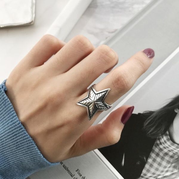 trendy real 925 silver star finger rings for women wedding jewelry handmade thai open ring lover cluster, Golden;silver
trendy real 925 silver star finger rings for women wedding jewelry handmade thai open ring lover cluster, Golden;silver
