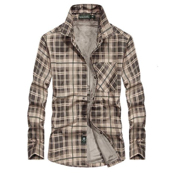 men's casual shirts brand men plaid fleece warm velvet lined smart long sleeve blouse fashion male autumn winter clothes 2stt, White;black
men's casual shirts brand men plaid fleece warm velvet lined smart long sleeve blouse fashion male autumn winter clothes 2stt, White;black