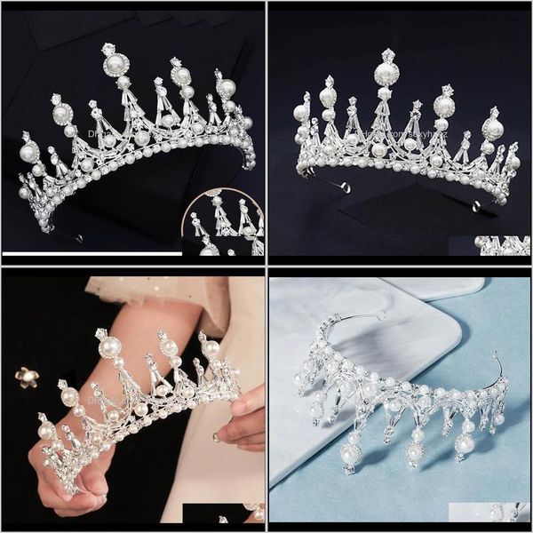 clips & barrettes jewelry drop delivery 2021 delicate shiny sier color rhinestone pearl crown sparkly alloy crystals tiaras banquet party br, Golden;silver
clips & barrettes jewelry drop delivery 2021 delicate shiny sier color rhinestone pearl crown sparkly alloy crystals tiaras banquet party br, Golden;silver