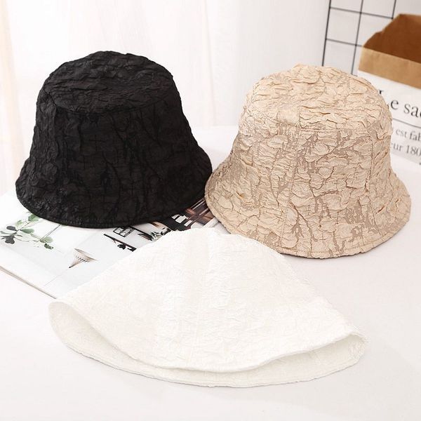 lace fisherman's bucket summer thin sunshade female show face small fold fairy tide basin hat
lace fisherman's bucket summer thin sunshade female show face small fold fairy tide basin hat
