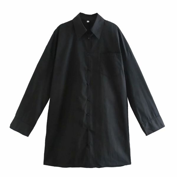 spring women black white oversized blouse female turndown collar long sleeve shirt office lady loose blusas s8505 210430
spring women black white oversized blouse female turndown collar long sleeve shirt office lady loose blusas s8505 210430