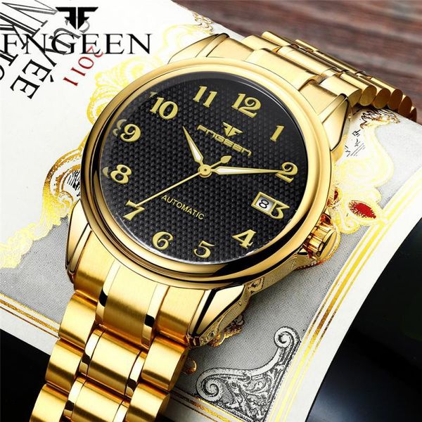 wristwatches montre homme fngeen men watch automatic sport mechanical watches waterproof relogio masculino male clock, Slivery;brown
wristwatches montre homme fngeen men watch automatic sport mechanical watches waterproof relogio masculino male clock, Slivery;brown