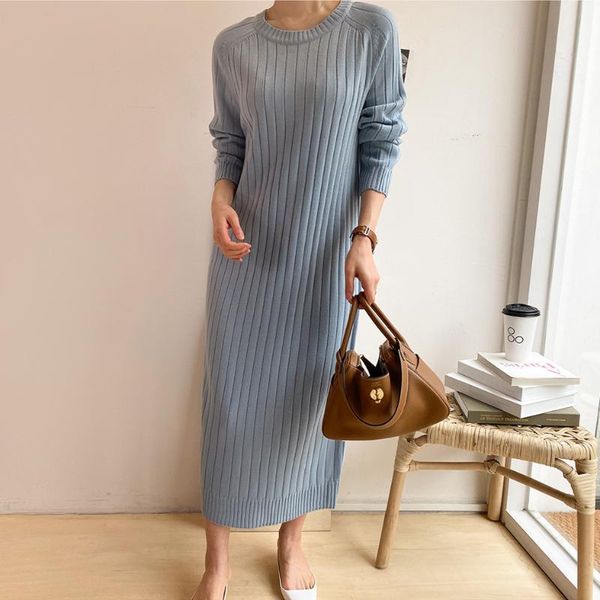 women's sweaters casual loose long sweater autumn winter sleeve o neck pullovers fashion knitting dress black blue, White;black
women's sweaters casual loose long sweater autumn winter sleeve o neck pullovers fashion knitting dress black blue, White;black