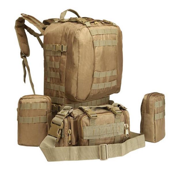 outdoor bags 60l tactical backpack combined nylon wear-proof sport climbing camping hiking trekking molle travel
outdoor bags 60l tactical backpack combined nylon wear-proof sport climbing camping hiking trekking molle travel