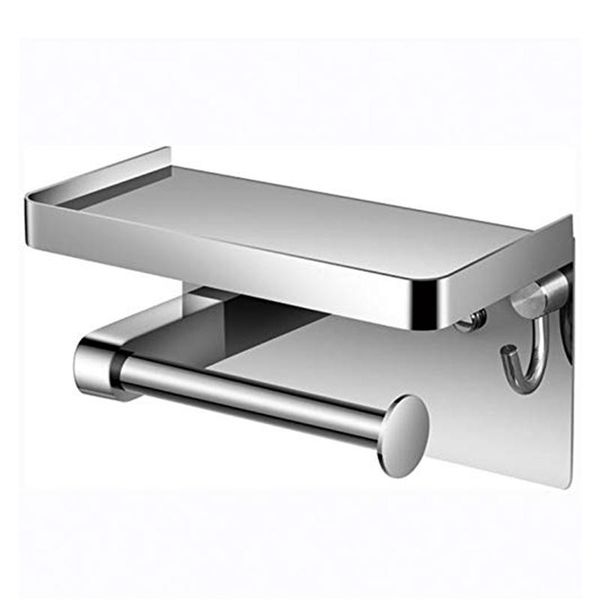 toilet paper holder with phone shelf hook, bathroom towel holder, storage stainless steel wall mounted 1 pcs holders
toilet paper holder with phone shelf hook, bathroom towel holder, storage stainless steel wall mounted 1 pcs holders
