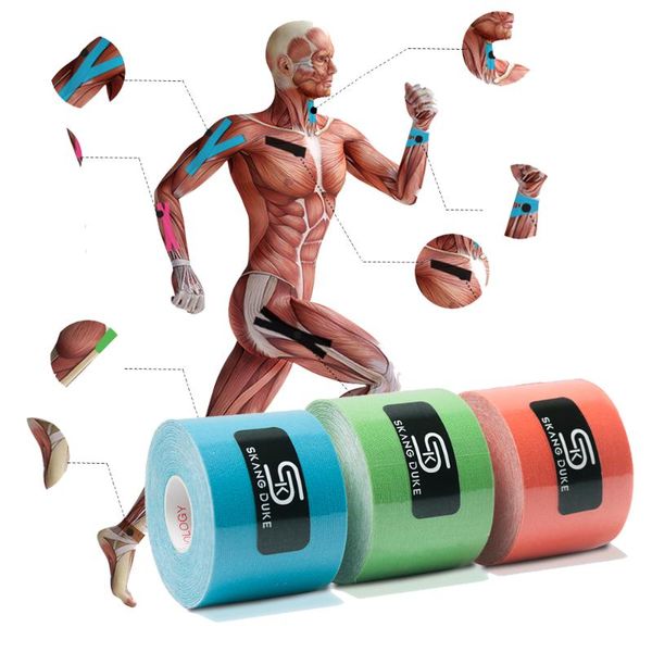 2.5cm 5cm elastic kinesiology tape breathable bandages fitness sports athletic ankle knee elbow shoulder muscle pains recovery & pads, Black;gray
2.5cm 5cm elastic kinesiology tape breathable bandages fitness sports athletic ankle knee elbow shoulder muscle pains recovery & pads, Black;gray