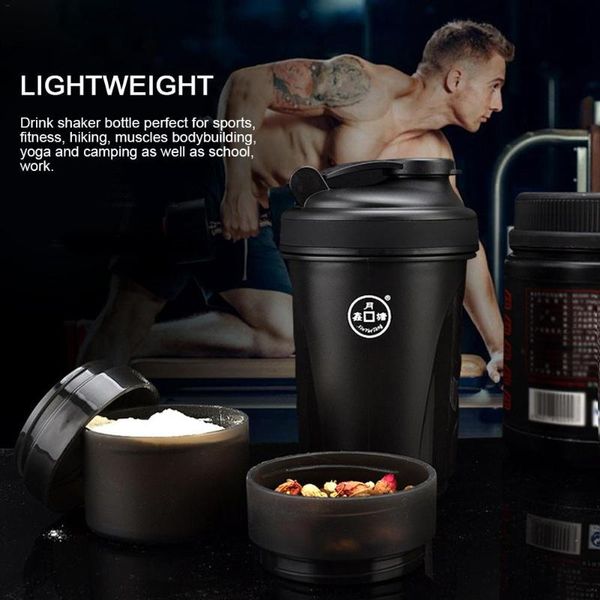 water bottle shaker protein powder four-layer shake cup whey mixing gym with storage great
water bottle shaker protein powder four-layer shake cup whey mixing gym with storage great