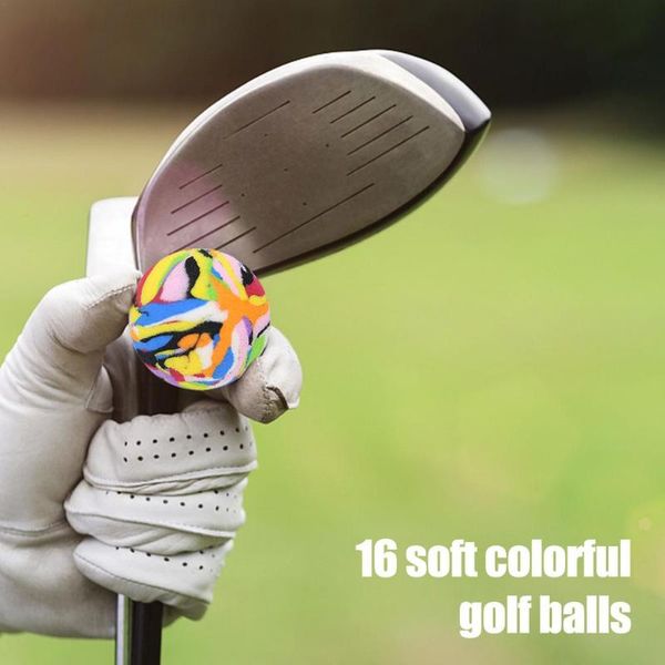 golf balls 16pcs colorful eva indoor color sponge swing practice bouncy ball training aid dropship
golf balls 16pcs colorful eva indoor color sponge swing practice bouncy ball training aid dropship