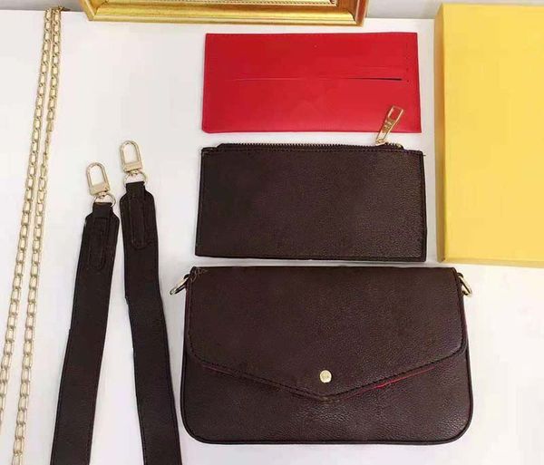 luxurys handbags chain designer shoulder bag 2021 fashion 3-piece set designers crossbody bags women handbag and purse wallets card holder
luxurys handbags chain designer shoulder bag 2021 fashion 3-piece set designers crossbody bags women handbag and purse wallets card holder